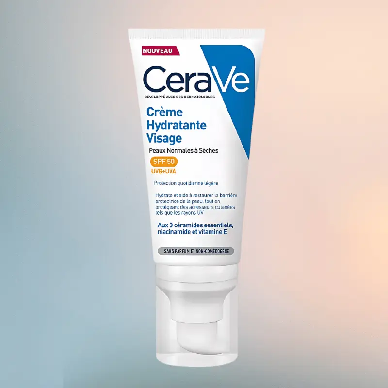Crème Hydratante Visage SPF50 52 ml