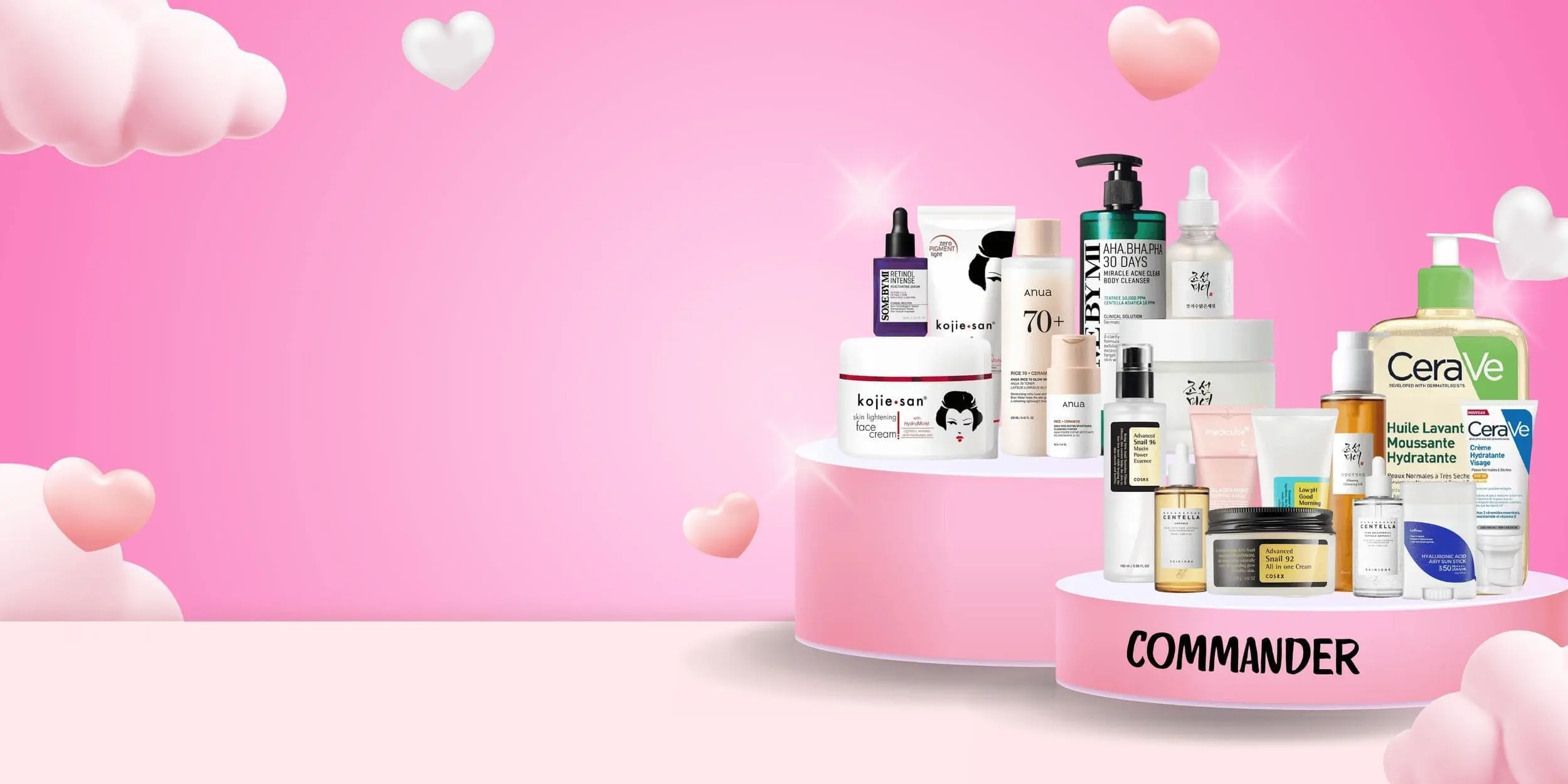 Produits cosmétiques, skin care coréen