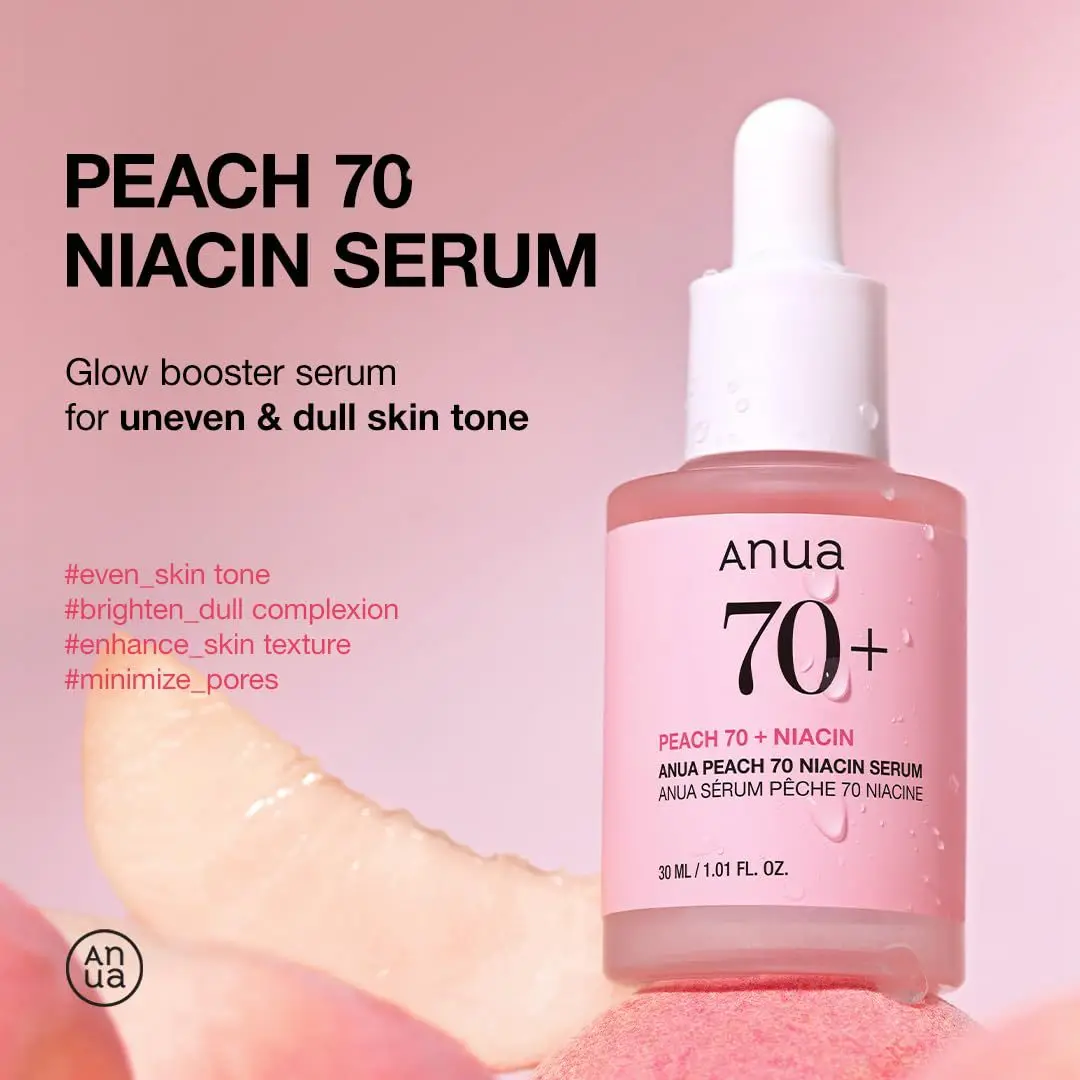 Anua Peach 70% Niacinamide Essence Moisturizing